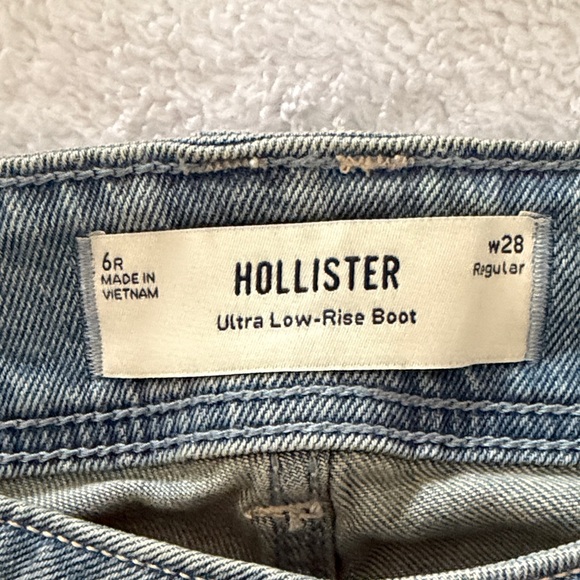 Hollister Women's Sky Blue Boot Cut Jeans - Picture 2 of 5